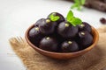 Black Jamun beauty Indian sweet, Kala Jamun, a flavorful delicacy