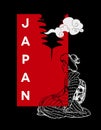 Black Japan T-Shirt