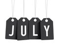 Black July tags