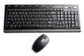 Black keyboard and mouse Royalty Free Stock Photo