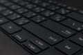 black Keyboard with the Shift Key in the focus Royalty Free Stock Photo