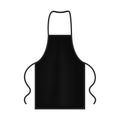 Black kitchen protective apron mocap