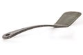 Black kitchen spatula isolated on a white background Royalty Free Stock Photo