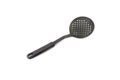 Black kitchen spatula utensils or kitchenware closeup Royalty Free Stock Photo