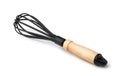 Black kitchen plastic whisk Royalty Free Stock Photo