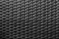 Black knited abstract texture background