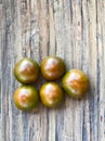 Black kumato tomatoes Royalty Free Stock Photo