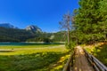 Black Lake Crno Jezero in Durmitor - Montenegro Royalty Free Stock Photo