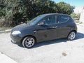 Black Lancia Ypsilon car in Cagliari