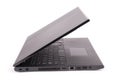 Black laptop clipping path Royalty Free Stock Photo
