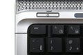 Black laptop keyboard Royalty Free Stock Photo