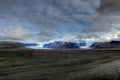 Black Lava Rocks in Suourland, Iceland