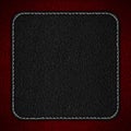 Black leather background Royalty Free Stock Photo