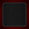 Black leather background Royalty Free Stock Photo