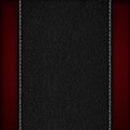 Black leather background Royalty Free Stock Photo