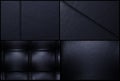 Black leather backgrounds - Bulk