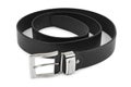 Black leather belt Royalty Free Stock Photo