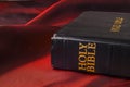 Black leather bible Royalty Free Stock Photo