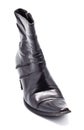 Black Leather Female Boots Royalty Free Stock Photo