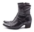 Black Leather Female Boots Royalty Free Stock Photo