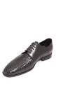 Black leather men shoe Royalty Free Stock Photo