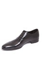 Black leather men shoe Royalty Free Stock Photo