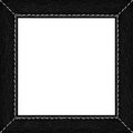 Black leather picture frame Royalty Free Stock Photo