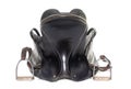 Black leather saddle Royalty Free Stock Photo