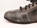 Black leather shoe Royalty Free Stock Photo