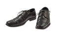 Black Leather Shoes Royalty Free Stock Photo
