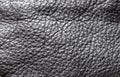 Black leather skin texture. Closeup of seamless black leather texture Royalty Free Stock Photo