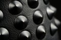 Black Leather Spikes Royalty Free Stock Photo