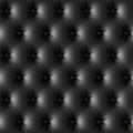 Black leather upholstery pattern