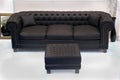 Leather vintage sofa