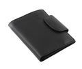 Black leather wallet Royalty Free Stock Photo