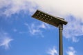 Black LED street light Royalty Free Stock Photo