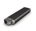 Black lighter. 3d. Royalty Free Stock Photo