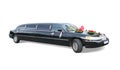 Black limousine