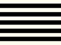 Black line seamless pattern on light orange background. Royalty Free Stock Photo