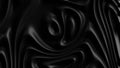 Black liquid smooth wavy surface background