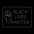 Black lives matter. African American arm gesture Royalty Free Stock Photo