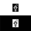 Black Lives Matter Hand Symbol. Vector Illustration,Fist hand up line icon. Black lives matter protest vector illustration,Fist