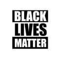 Black Lives Matter, I Can`t Breathe. Protest Banner about Human Right of Black People in US. Black Lives Matter. America