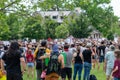 Black Lives Matter Protest in Bloomington Royalty Free Stock Photo