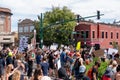 Black Lives Matter Protest in Bloomington Royalty Free Stock Photo