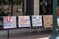 Black Lives Matter Protest in Bloomington Royalty Free Stock Photo