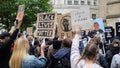 Black Lives Matter Protest Royalty Free Stock Photo