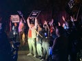 A Black Lives Matter protest in Richfield Minnesota