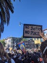 Black lives matter protest signs San Francisco