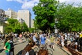 Black Lives Matter protest on to denounce killing of George Floyd of Minneapolis on White House president Donald Trump